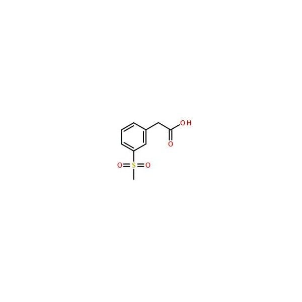 Ak Scientific 2-(3-(Methylsulfonyl)phenyl)acetic acid (5g), CAS 1877-64-1 9793AA-5g - main