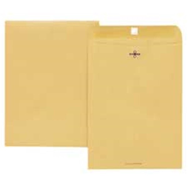 Quality Park Clasp Envelope Embossed 24Lb 9in.x12in. Kraft QUA43090 - main