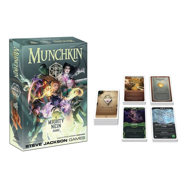 Usaopoly MUNCHKIN, Critical Role Card Game MU139-516 - main
