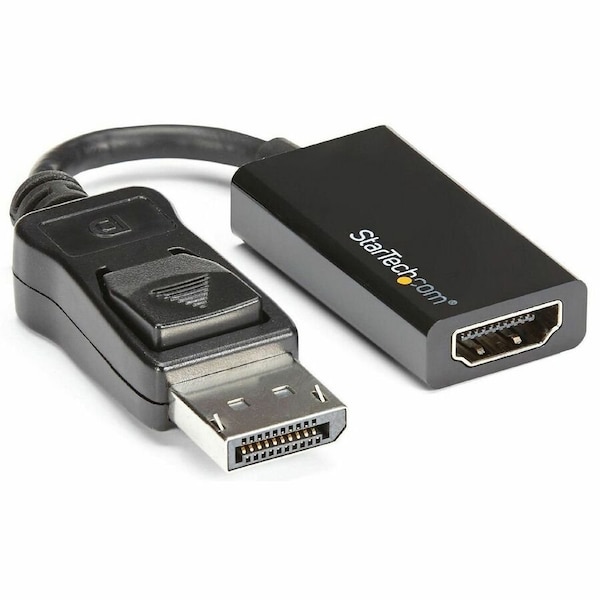 Startech.Com ACTIVE DISPLAYPORT TO HDMI ADAPTER DONGLE - 4K 60HZ 3840X2160/1080P/18GBPS/7.1 DP2HD4K60S - main