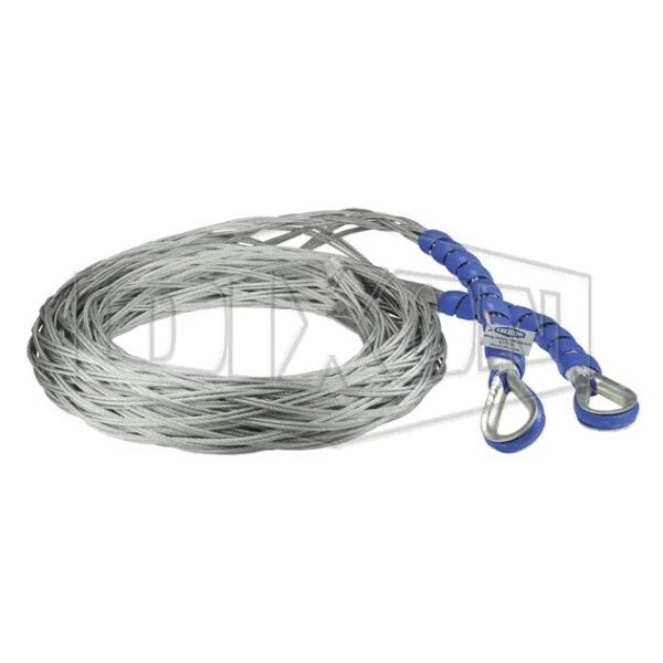 Dixon King Safety Whipsock, For Use with 5.512 to 7.087 in OD Hose, 6 in, 250 psi, Carbon Steel KSW96 - main