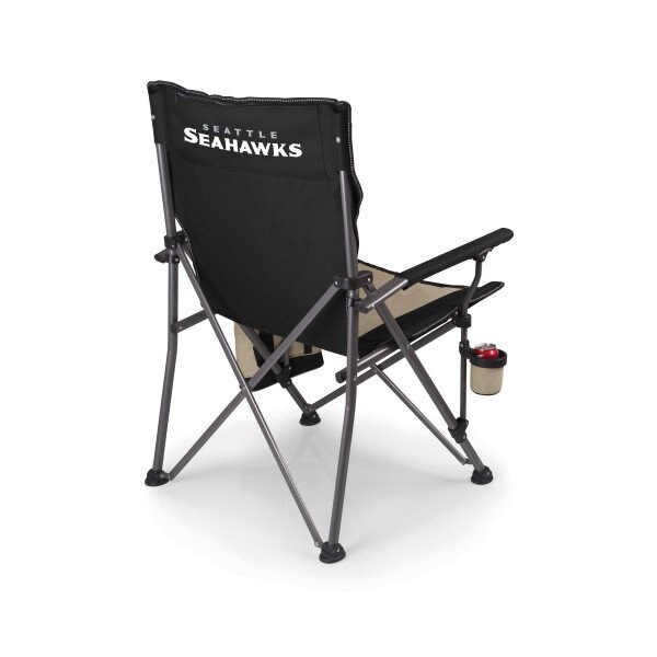 Picnic Time Family Of Brands NFL Seattle Seahawks - Big Bear XXL Camping Chair with Cooler 808-00-175-285-2 - main