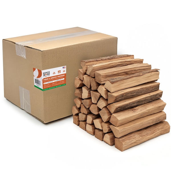 Nuvo Iron Pinon and Juniper Aromatic Firewood - Kiln-Dried 13-14in Logs, 1.5 Cubic Feet (Approx. 34 Pounds) PJAFW35 - main