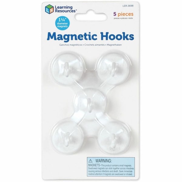Learning Resources Hooks, Magnetic, PK5 LER2698 - main