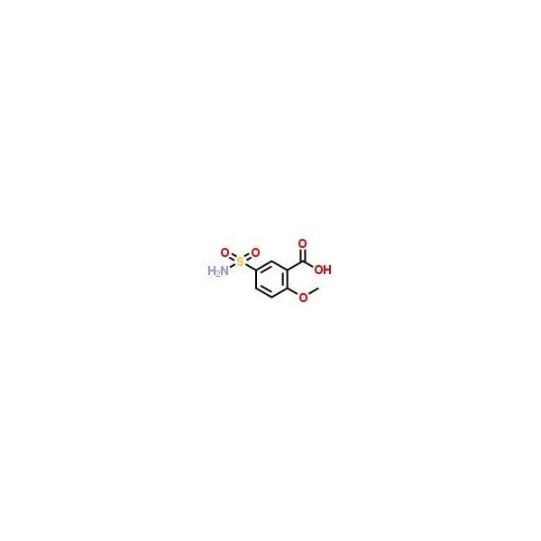 Ak Scientific 2-Methoxy-5-sulfamoylbenzoic acid (5g), CAS 22117-85-7 H634-5g - main