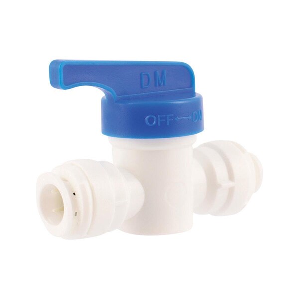 Sharkbite Push to Connect 0.37 in. 0.37 in. Dia. Straight Valve 4809174 - main