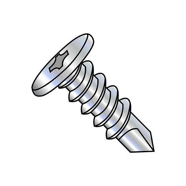 Zoro Select 10-16X3/4 Phil Pancake Sds F/T No 3Pt Zinc And Bake, 5000Pk 1012KPC - main