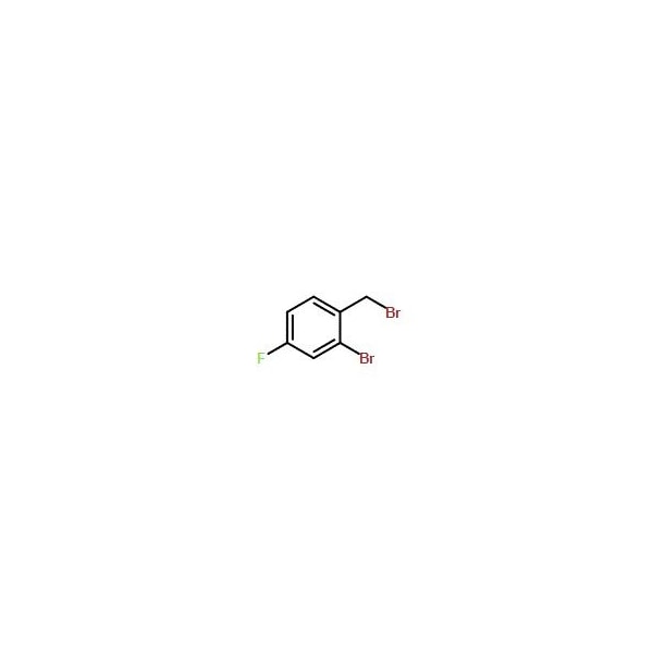 Ak Scientific 2-Bromo-4-fluorobenzyl bromid (5g), CAS 61150-57-0 W7343-5g - main