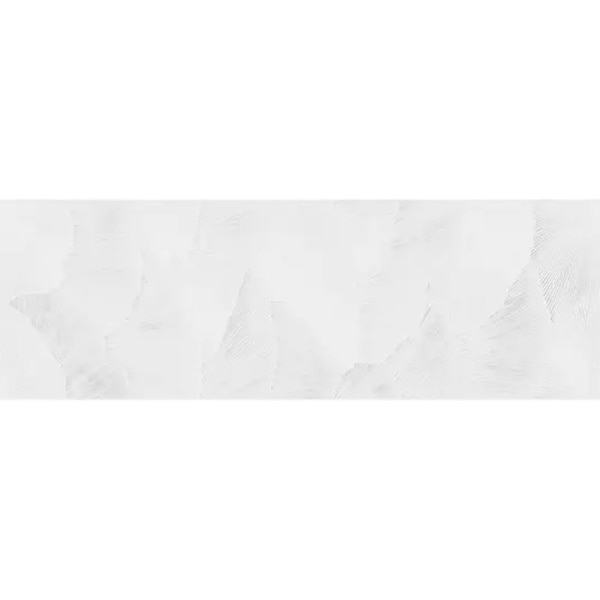 Apollo Tile Imprint 12x36 Off-White Ceramic Large Format Ginkgo leaf Wall Tile (11.63 sq ft/case), 4PK IMPSGINWH1236 - main