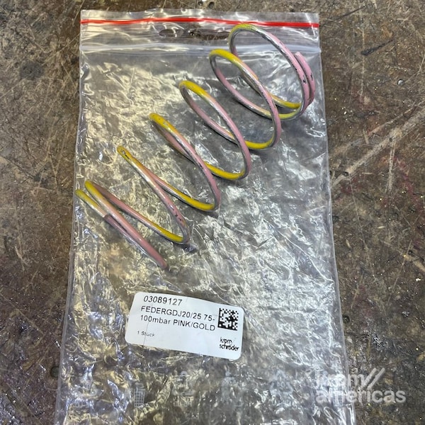 Honeywell Kromschroder SPRG, 75 100 MBAR, PINK/GOLD SPRG GDJ20, GD KS03089127 - main