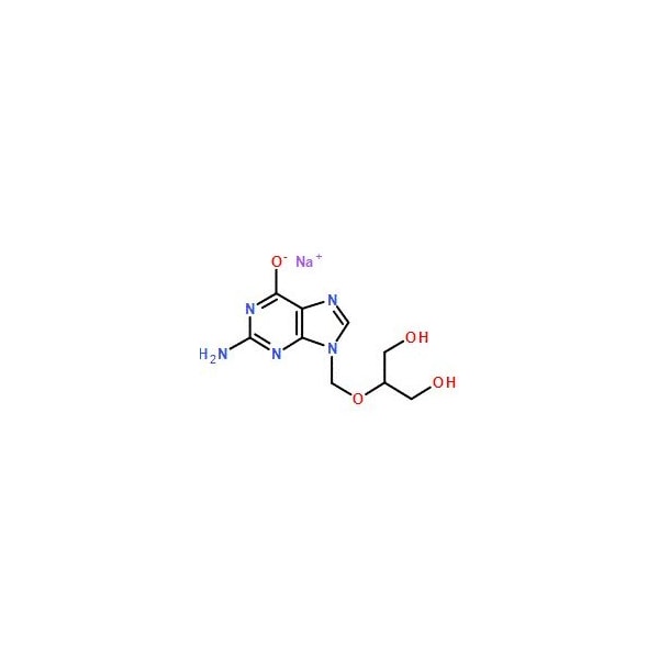 Ak Scientific Ganciclovir sodium (100mg), CAS 107910-75-8 P006-100mg - main