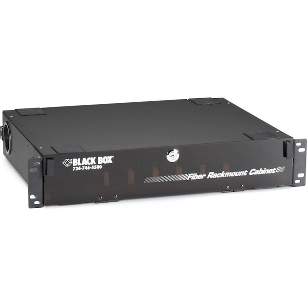 Black Box Fiber Rackmount Cabinet, 6 Adapter Shelf JPM418A-R5 - main