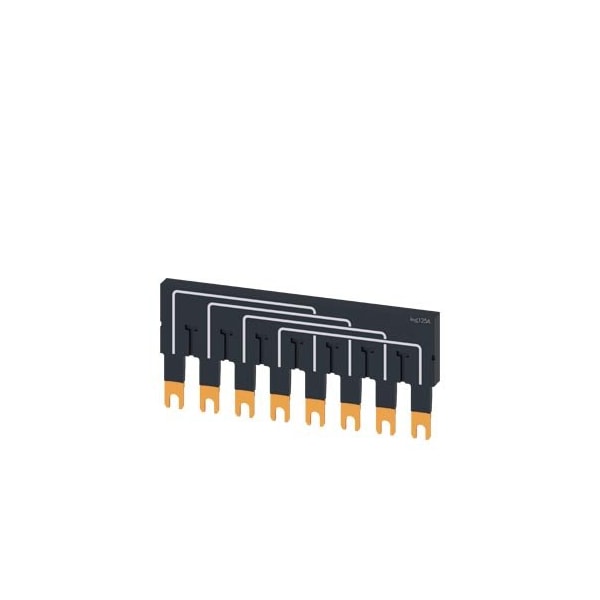 Siemens Accessory for 3KC3 3KC6 Connecting jumper for load-side connection 4-pole for 3KC9618-2 - main