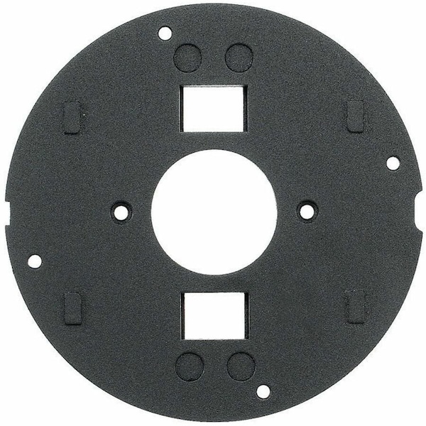 Hubbell Wiring Device-Kellems Floor Sub-Plate, Floor Box Type, 1 Gang, Aluminum S1SPTL - main