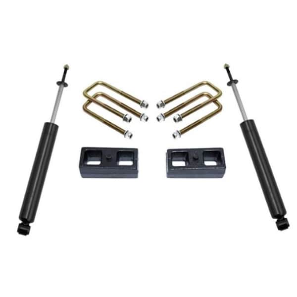 Maxtrac Suspension 2 in. Blocks Rear Suspension Lift Kit for 2005-2018 Toyota Tacoma MXT906820 - main