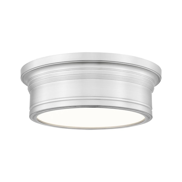 Z-Lite Bentley Brushed Nickel 1 Light Flush Mount 7702F12-BN-LED - main