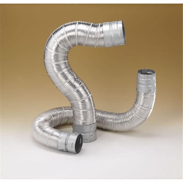 Perfectpillows M & G Duravent 4DV24 4 Inch x 24 Inch Dura-Connect .012 Inch Gas Connector Pipe PE2548095 - main