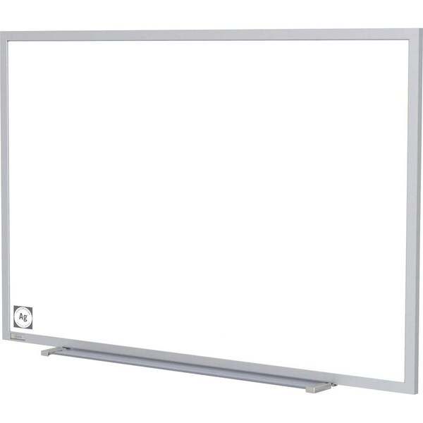 Ghent Magnetic Hygienic Porcelain Whiteboard with Aluminum Frame, 3'H x 4'W M4-34-1 - main