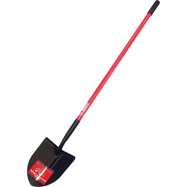 Bully Tools 14-Gauge 48.5'' Fiberglass Handle Round Point Shovel 82515 - main