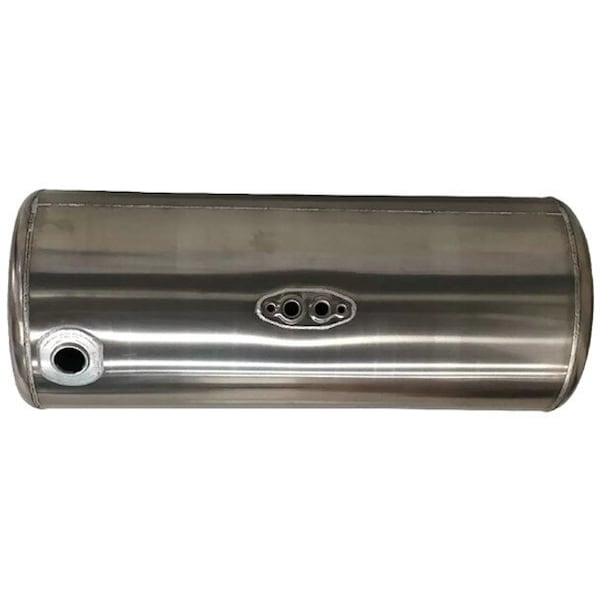 Ilc PETERBILT 352 YEAR 1977 ALUMINUM 135 GALLON HYDRAULIC SPLIT TANK 26 X 66 INCH OAL PASSENGER SIDE PETE 352 1977 ALUMINUM 135 GALLON HYDRAULIC SPLIT - main