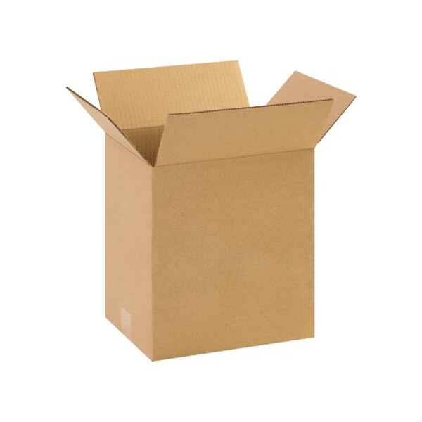 Partners Brand 11 1/4 in x 8 3/4 in x 12 in Heavy-Duty Box, Kraft, Corrugate, Single Wall, 44 ECT, 25 PK HD11812 - main