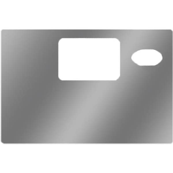 Ilc Replacement For Peterbilt 379 Year 2003 Stainless Steel Glove Box Cover W/ Hole For Logo Emblem WZ-EKU0-L - main