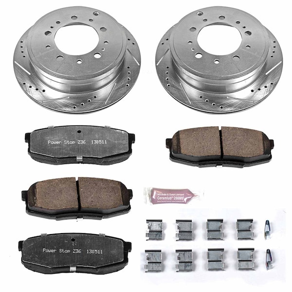Powerstop REAR TRUCK AND TOW BRAKE KIT K3073-36 - main