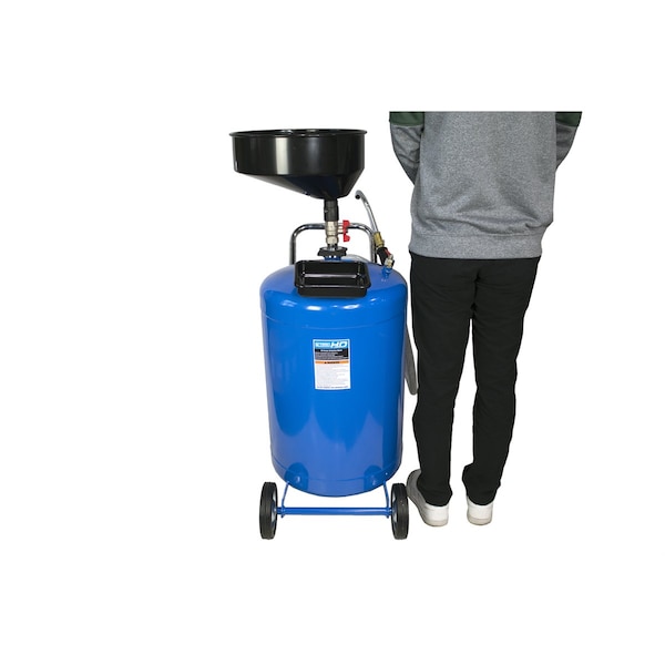 K-Tool International Oil Drain 30 Gallon Metal HTOD30 - main