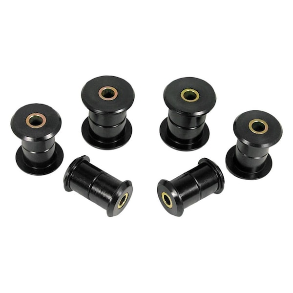 Prothane 2-4WD Rear Spring Bushing for 99-14 Chevy Silverado 1500-2500 - Black 7-1055-BL - main