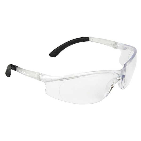 Jj Keller SAFEGEAR Clear Scratch Resistant Safety Glasses - ANSI Z87.1 Compliant 59790 - main