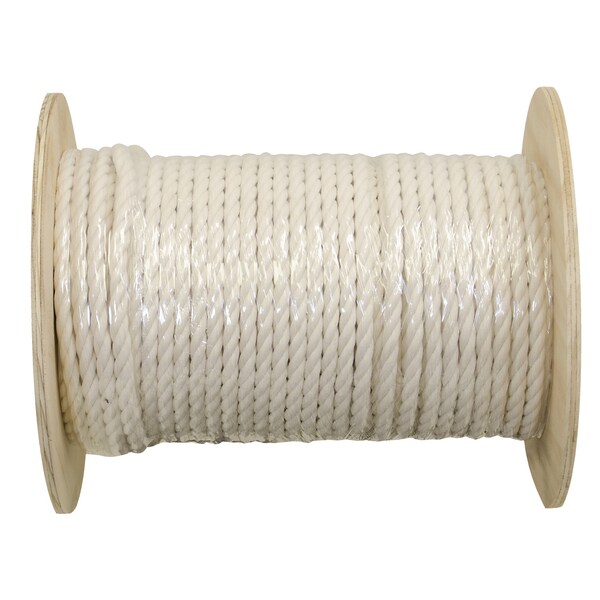Wellington Koch Industries 1/2 in. D X 200 ft. L Natural Twisted Cotton Rope 5321645 - main