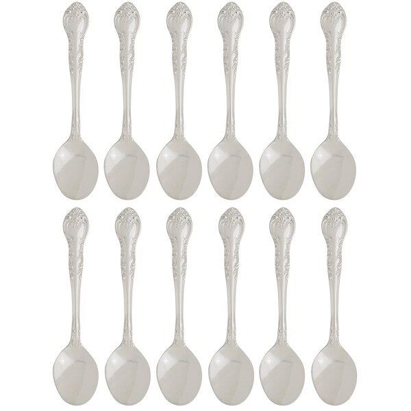 Hic Kitchen Fino Spoon Demi Traditional SS 12Pc DS-8/12 - main