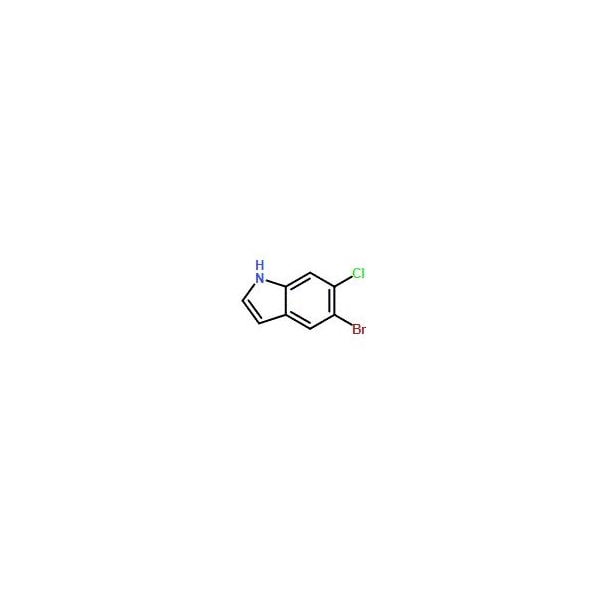 Ak Scientific 5-Bromo-6-chloro-1H-indole (1g), CAS 122531-09-3 Z4001-1g - main