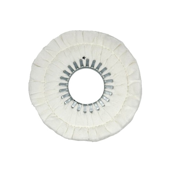Renegade Products Usa 9" Stitched Airway Buffing Wheels, Domet Flannel, Single Stitch, No Center Plate FAW9X3N2-16PDF-SO - main