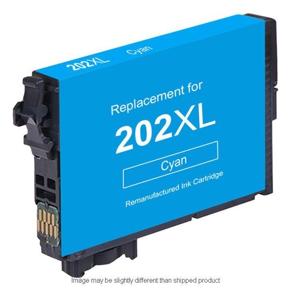 Epson Replacement, CYAN Compatible InkJet Ink, 470 page yield T202XL220-S - main