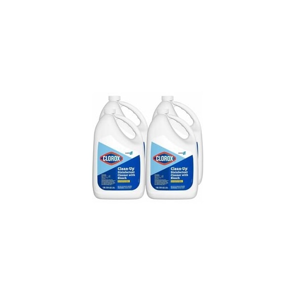 Cloroxpro TM Clean-Up Disinfectant Cleaner with Bleach Refill - 128 fl oz (4 quart) - Original, 4PK 35420 - main
