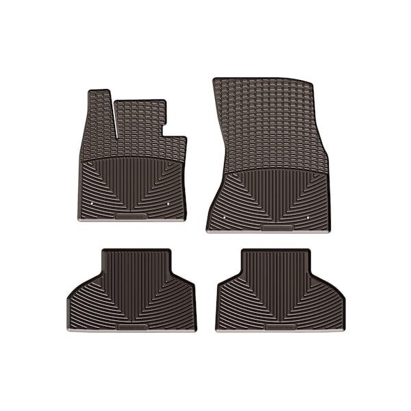 Weathertech Cocoa, Front and Rear All Weather Floor Mats W325CO-W326CO - main