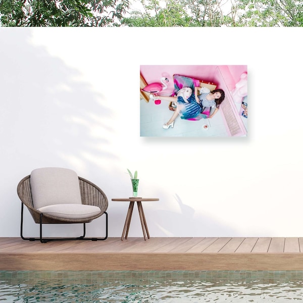 Trademark Fine Art Outdoor Canvas Art Photographer 'Tamila' Wall Art for Patios, or Gardens 1X32082-OC1624WR - main