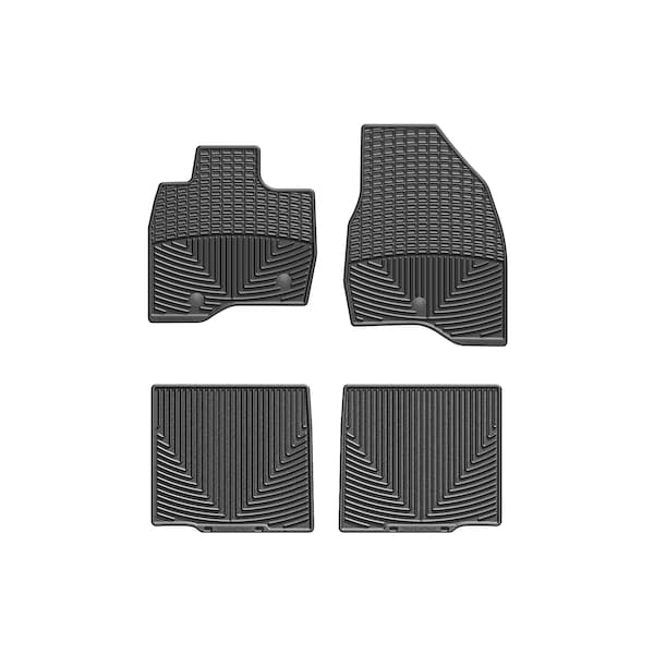 Weathertech Black, Front and Rear All Weather Floor Mats W403-W231 - main