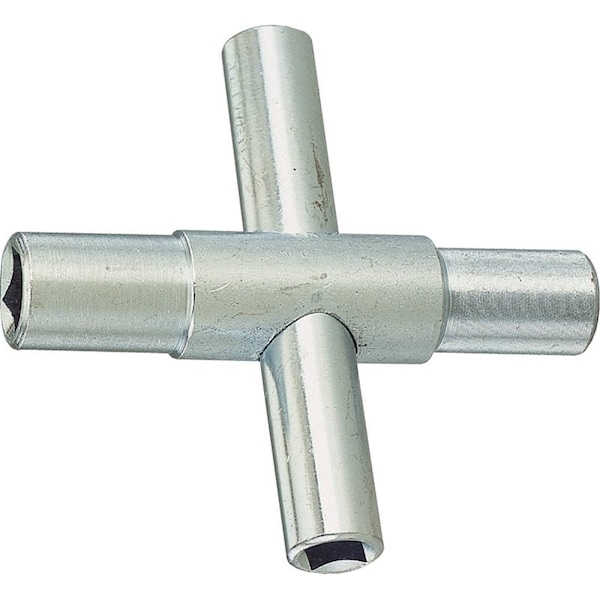 Prosource T1543L 4Way Silcock Key, Square Head, Bar Handle, 3 in L T1543L - main
