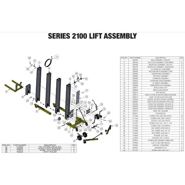 Sumner LIFTING HOOK WELDMENT, CD LIFT 786585 - main