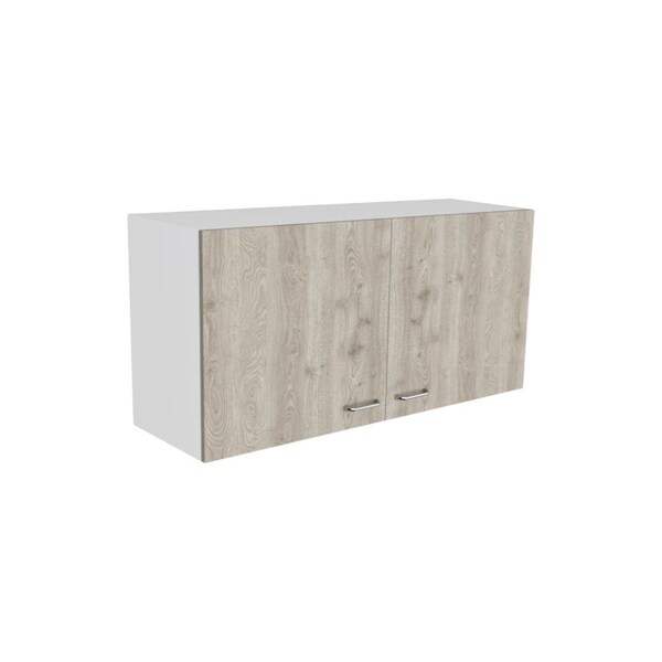 Homeroots 39" Wood Brown Laminate Accent Cabinet With Multiple Shelves 477614 - main