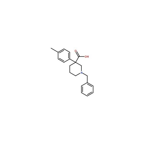 Ak Scientific 1-Benzyl-3-p-tolyl-piperadine-3-carboxylic acid (100mg), CAS 2108902-90-3 9521AL-100mg - main