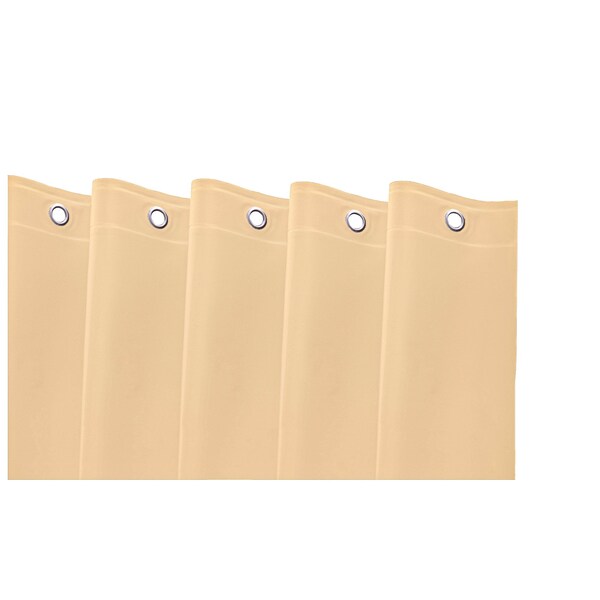 Homeroots 72" Sand Vinyl Shower Curtain Liner 548976 - main