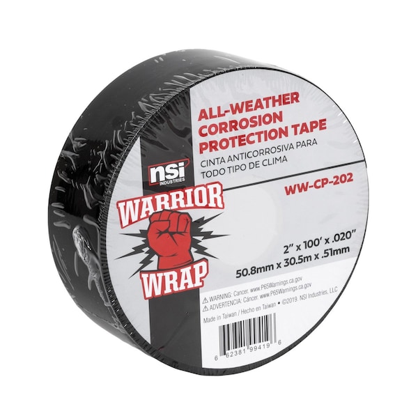 Warriorwrap Corrosion Protection Tape, Length 100Ft WW-CP-202 - main