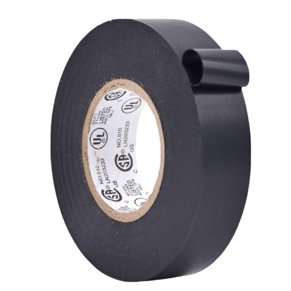 Wod Tape ETC766 General Purpose Electrical Tape Black UL-CSA listed core: 3/4 in. X 66 ft., 100PK WOD ETC766-00750-100-66-BLA - main