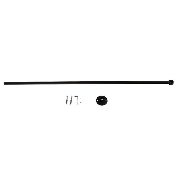Kingston Brass Shower Curtain Rod Support, Oil Rubbed Bronze CCS345 - main