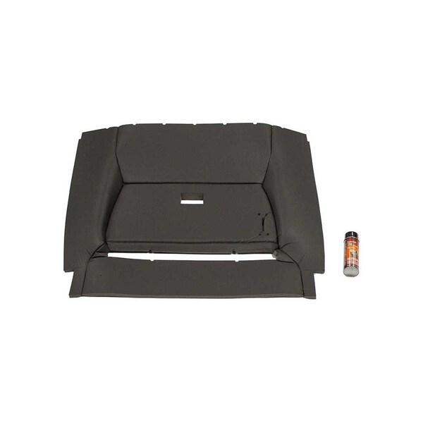 K&M Mfg Headliner for International Harvester 86-88 Tractors Black Basketweave Vinyl 4503 - main
