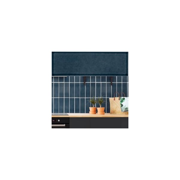 Msi Bay Blue Handcrafted 4 In.X 12 In. Glazed Glossy Ceramic Mosaic Tile, 15PK ZOR-MD-0402 - main