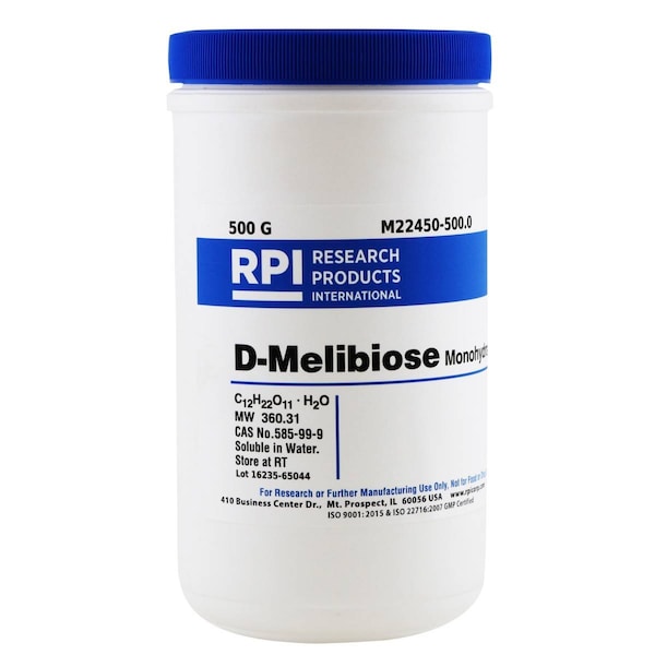 Rpi D-Melibiose Monohydrate, 500 Grams M22450-500.0 - main